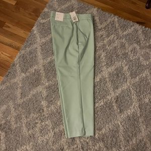 Mint color pants. No tags anymore but wore once.